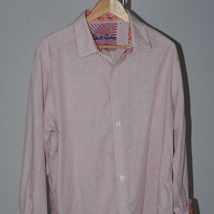 Robert Graham Shirt - Pink with Paisley Pattern